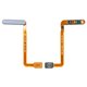 Flat Cable compatible with Samsung A256 Galaxy A25, (for fingerprint recognition (Touch ID), blue)