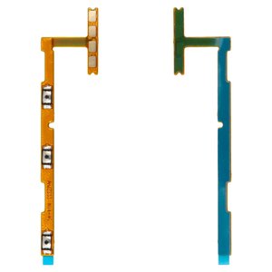 Flat Cable compatible with Xiaomi Redmi Note 14 4G, start button, sound button 