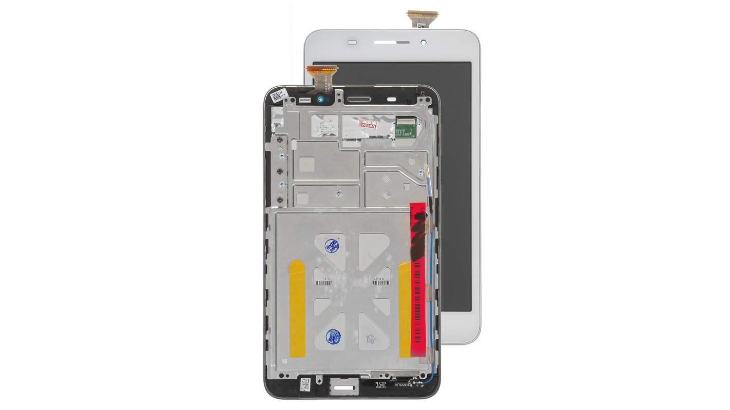 Pantalla Lcd Puede Usarse Con Asus Fonepad 7 Me375 Blanco Con Marco Con Cristal Tactil Gsmserver