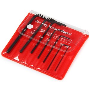 Juego de llaves minúsculas exáedras Pro'sKit 8PK 022