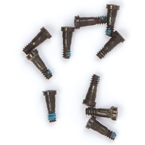 Tornillo puede usarse con iPhone 7, iPhone 7 Plus, negro, 10 uds., externos