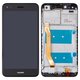 Pantalla LCD puede usarse con Huawei Nova Lite (2017), P9 Lite mini, Y6 Pro (2017), negro, con marco, Original (PRC), SLA-L02, SLA-L22, SLA-L03