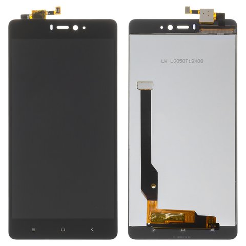 Pantalla LCD puede usarse con Xiaomi Mi 4c, negro, sin marco, High Copy