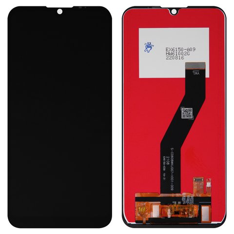 Pantalla LCD puede usarse con Motorola Moto E6i XT2053 5, negro, sin marco, High Copy