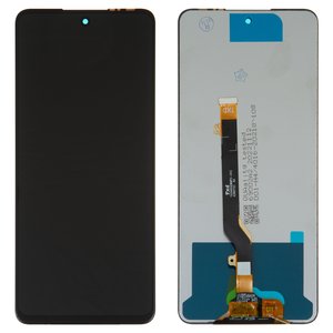 Pantalla LCD puede usarse con Infinix Note 10 Pro, Note 10 Pro NFC, negro, sin marco, High Copy, TXDI695EBQPX 2V2 X695C, X695