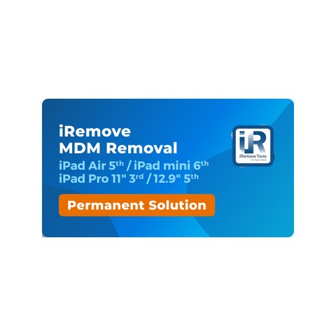 iRemove Remoción de MDM en iPad Air 5th, iPad mini 6th, iPad Pro 11 inch 3rd, iPad Pro 12.9 inch 5th