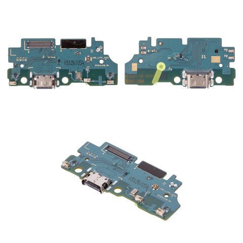 Cable flex puede usarse con Samsung A165 Galaxy A16, del conector de carga, con componentes, Original PRC , placa del cargador