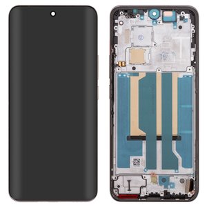 Pantalla LCD puede usarse con Realme 13 Pro Plus, dorado, con marco, Original PRC , RMX3920, RMX3921