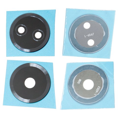 Vidrio de cámara puede usarse con Xiaomi Poco C65, Redmi 13C, negro, sin marco, juego de 2 uds.