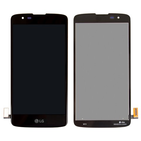 Дисплей для LG K8 K350E, K8 K350N, Phoenix 2, чорний, без рамки, Original PRC 