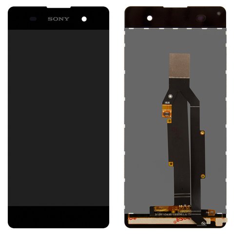 Дисплей для Sony F3111 Xperia XA, F3112 Xperia XA Dual, F3113 Xperia XA, F3115 Xperia XA, F3116 Xperia XA Dual, серый, без рамки, Original PRC , graphite black