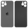 Задня панель корпуса для iPhone 12 Pro, сіра, не потрібно знімати скло камери, big hole, graphite