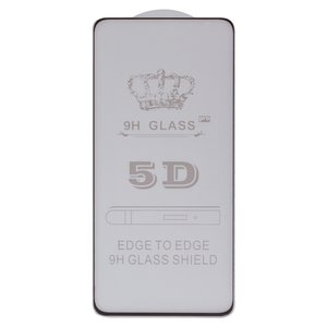 Захисне скло для Xiaomi Redmi Note 11, Redmi Note 11S, сумісне з чохлом, Full Glue, без упаковки , чорний