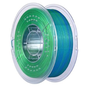 Филамент для 3D принтера ELEGOO PLA Silk Blue Green, 1 кг
