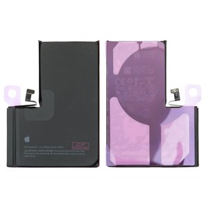 Акумулятор для iPhone 14 Pro Max, Li ion, 3.86 В, 4860 мАг, збільшена ємність, A2830 , original IC