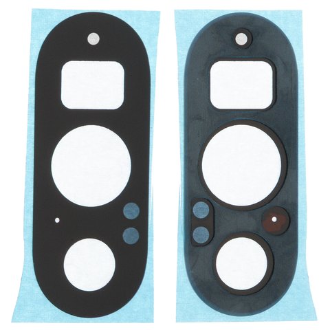 Скло камери для Google Pixel 9 Pro, чорне, без рамки