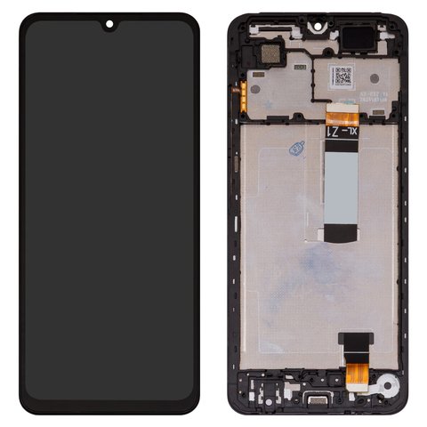 Дисплей для Xiaomi Redmi A5 4G, черный, с рамкой, Box , 167.92mm, 25028PC03G, 25028RN03A, 25028RN03I, global version