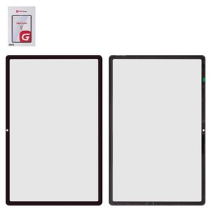 Скло корпуса G+OCA PRO для Samsung X610, X616  Galaxy Tab S9 FE Plus, з ОСА плівкою, чорне