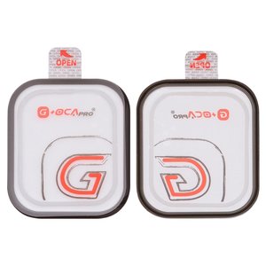 Скло корпуса G+OCA PRO для Apple Watch 10 46mm, з ОСА плівкою, чорне