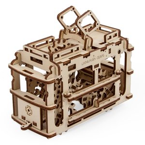 Механический 3D-пазл UGEARS Трамвайчик Механический 3D-пазл UGEARS Трамвайчик