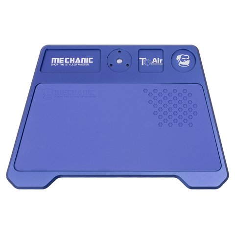 Коврик монтажный Mechanic TG Air, для микроскопа, 260 мм, 378 мм, синий