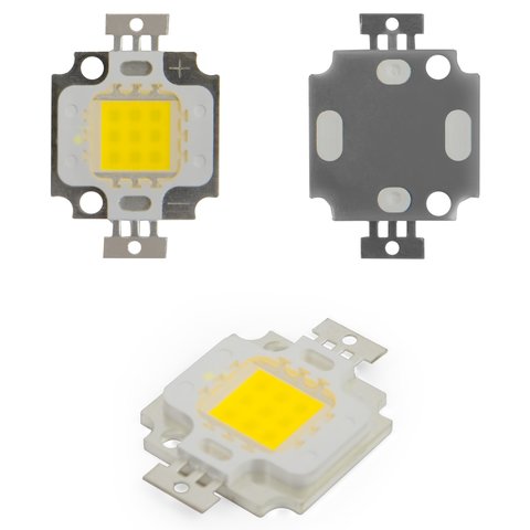 COB LED Chip 10 W (cold white, 1000 lm, 900 mA, 9-11 V)