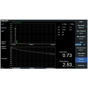 Opción de software "medición de distancia hasta la falla" SIGLENT SVA1000X-DTF Opción de software "medición de distancia hasta la falla" SIGLENT SVA1000X-DTF